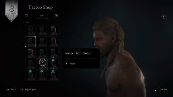 Assassin’s Creed Valhalla: прически