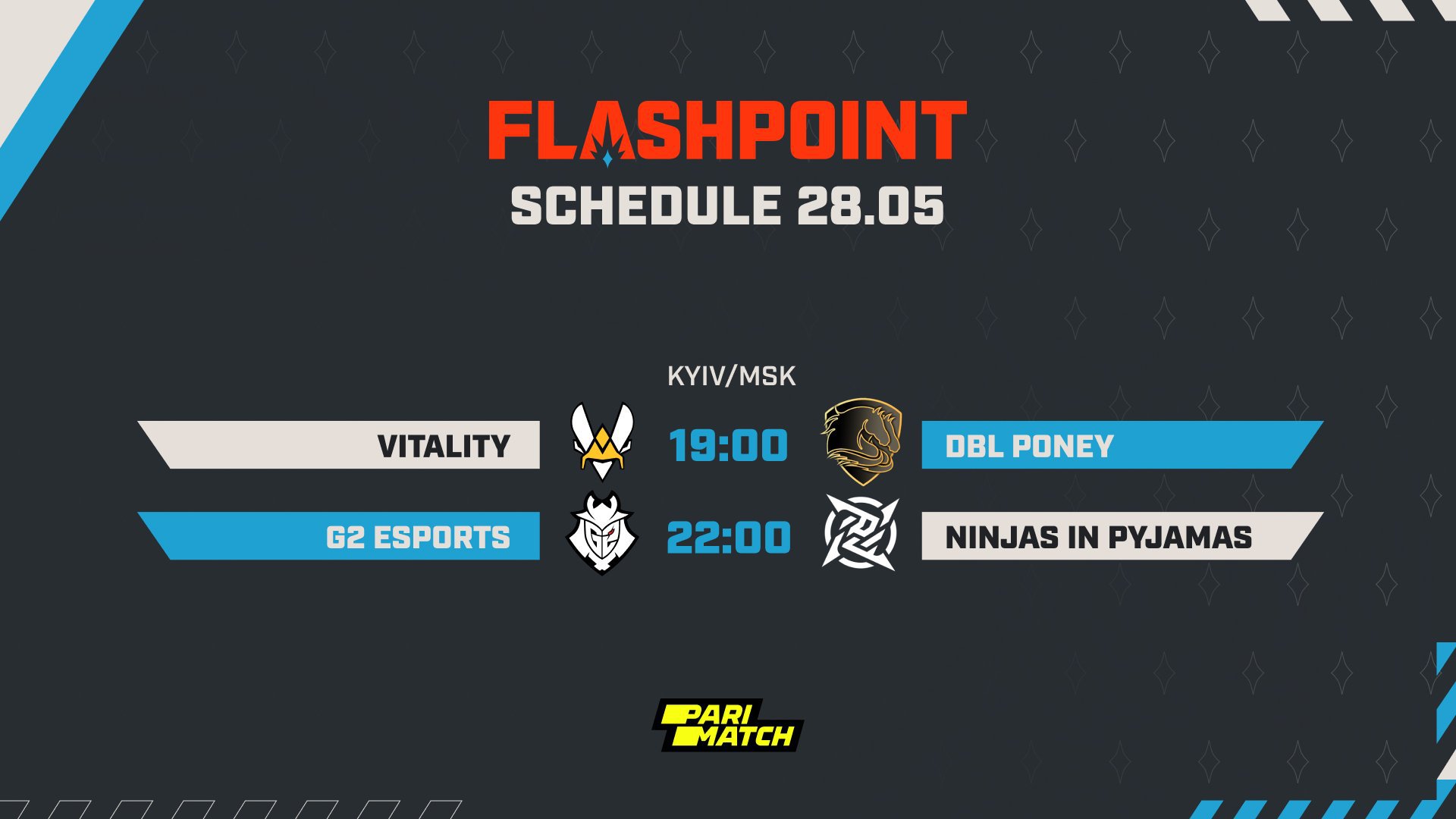 Weplay flashpoint расписание 28 мая