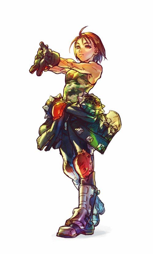 Akira Kazama concept art