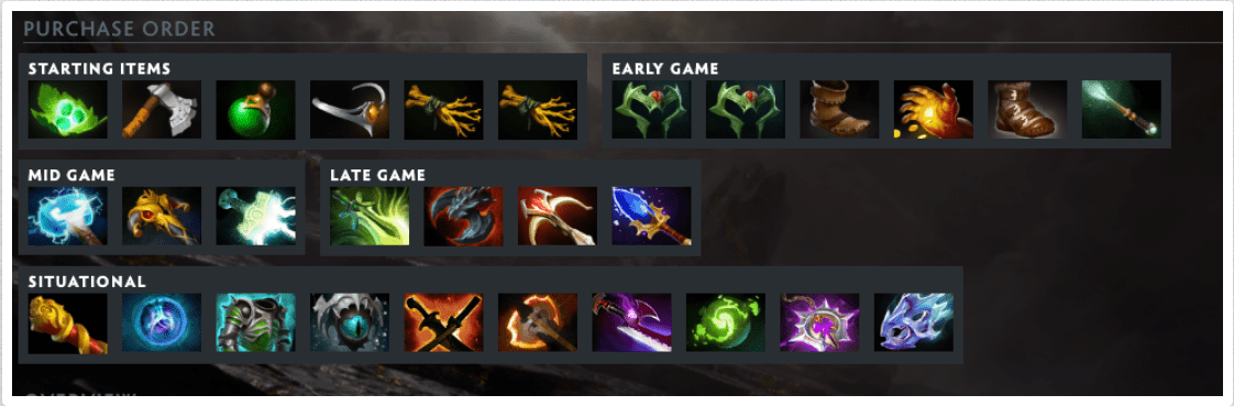 Google - итемы на Venomancer