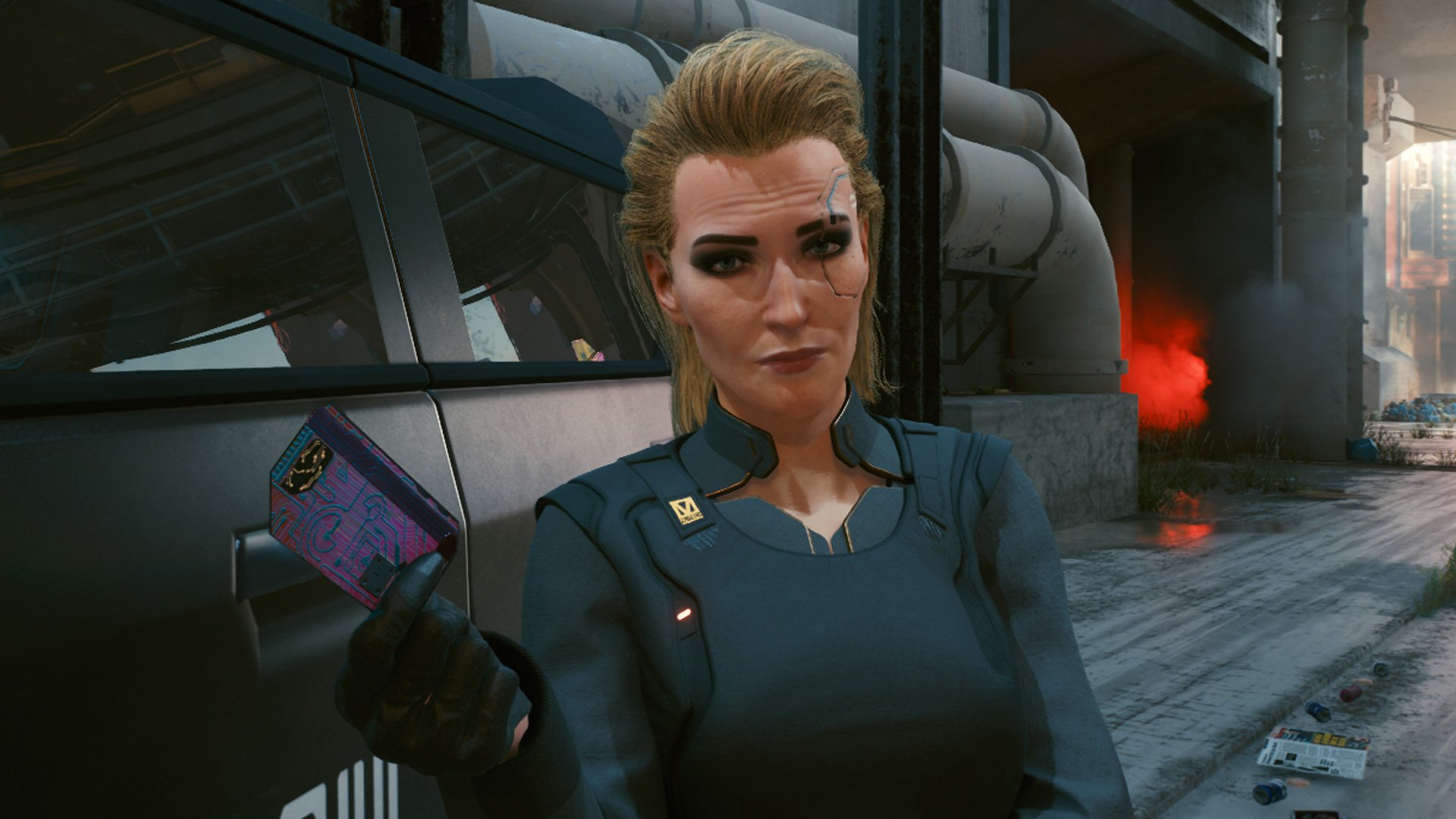 Мередит Стаут Милитех Cyberpunk 2077