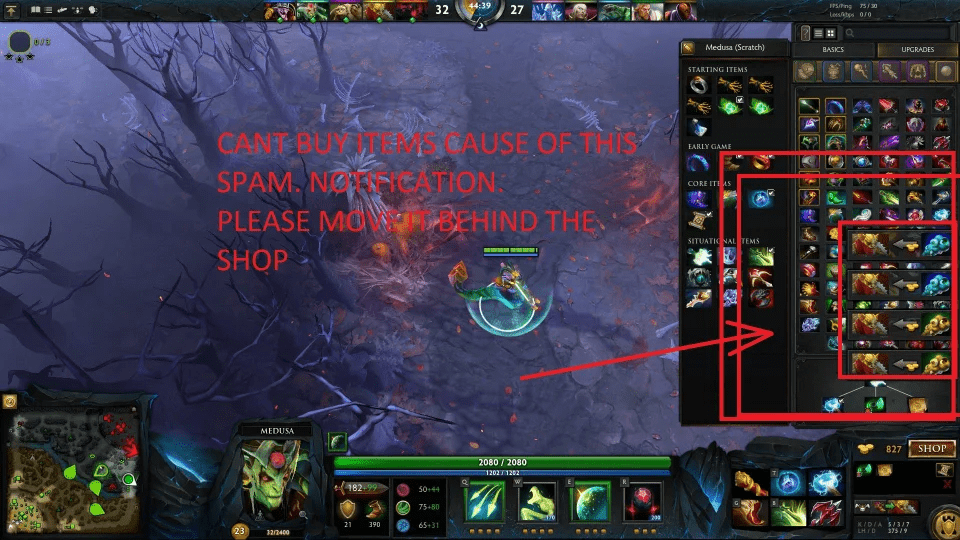<img src="gamedota2.png" alt="game dota 2 medusa items notification">